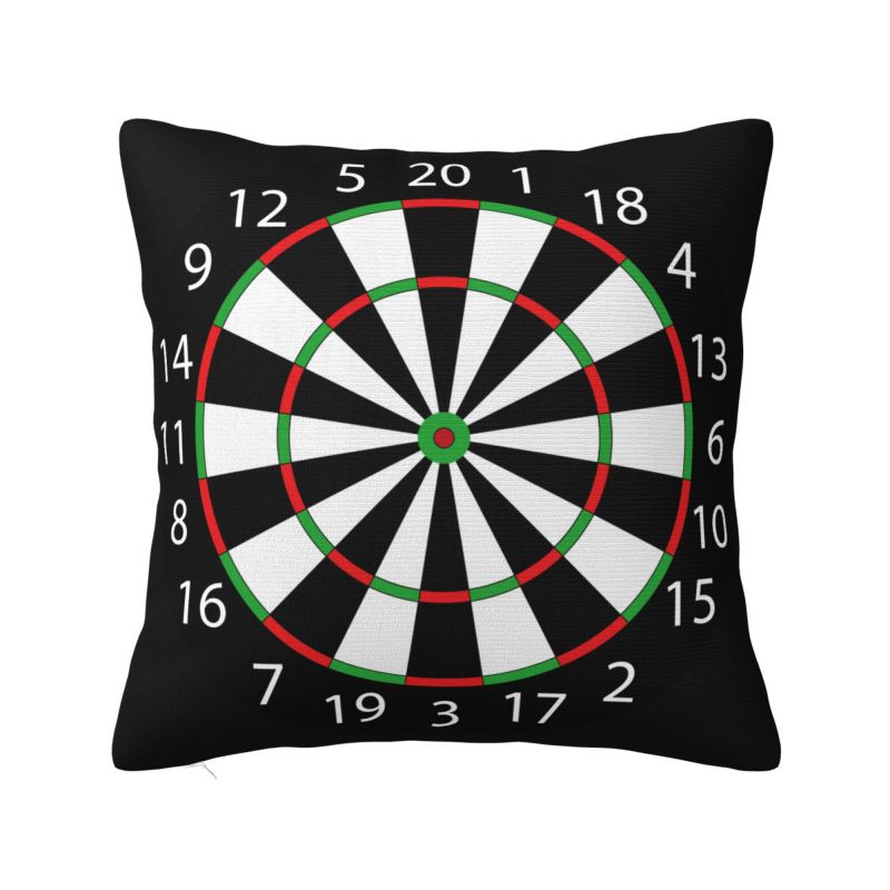 Darts Board Arrow Target Cushion Covers Soft Modern Pillows for Sofa