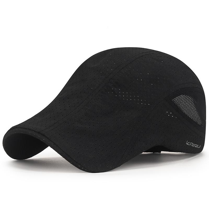 

Laser-punched Breathable Front Cap for Men, Adjustable Outdoor Sunshade and Sun Protection Bailey Baseball Cap Adjustable 55-59cm