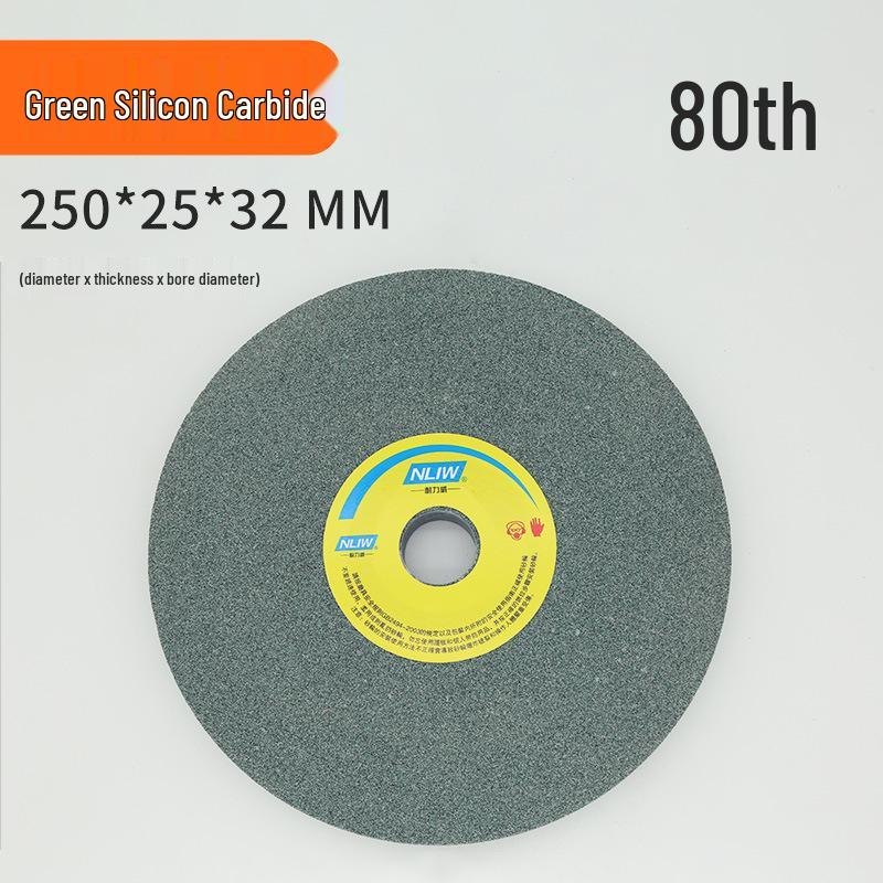 Tabletop Knife Sharpener with Corundum Grinding Wheel (150/200/250), Brown/White, Bench Grinder Disc