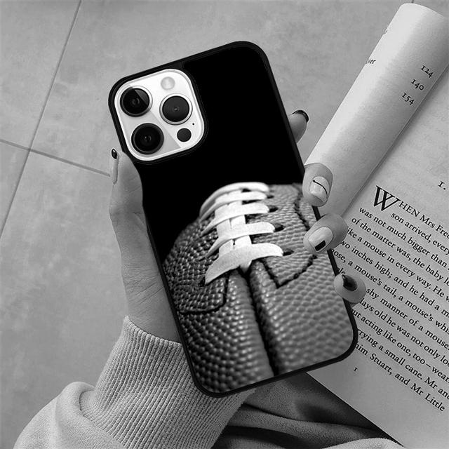 Rugby Ball phone Case Cover For iPhone 17 Air 16 15 14 Plus apple 16 11 12 13 Pro Max coque