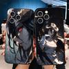 Albedo O-Overlords Anime Soft Phone Case for iPhone 16 16E 17 Air 15 Pro Max 14 Plus 13 Mini 11 12 7 Black Cover Back Shell