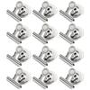 Durable Magnetic Photo Clips 3/12Pcs Metal Fridge Magnet Clips for DIY Picture Display Home Organization
