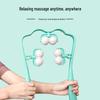 Handheld Dual Ball Neck & Trapezius Massager for Cervical Spine – Multifunctional Manual Massager