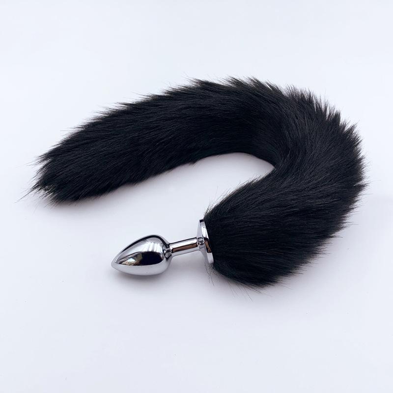 4 Sizes Metal Butt Plug Fox Tail Intimate Toys Anal Extender Dilator Sex Shop Products Erotic Games Goods For Adult products