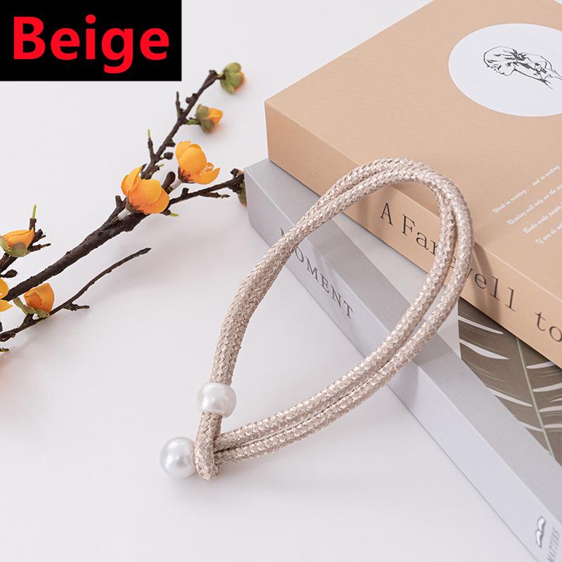 

Подхваты для штор Декоративные маленькие жемчужные подхваты для штор Регулируемые подхваты для штор для домашнего офиса патио балкона окна 1PC бежевый