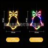 LED Christmas Decorative Suction Cup Lights Snowman Tree Star Curtain Battery Operated Holiday Lighting Set
