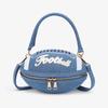 American Football Football Handbag Creative Special-Shaped Personality Foreign Style Messenger Bag