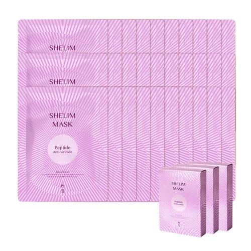 [SHELIM] (30 sheets) SHELIM Peptide Anti-Wrinkle Mask Pack / Wrinkle Improvement Whitening Functional Mask_636262