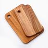 800ml/1.4l Lunch Box Acacia Wood Cutting Boards Wooden Double-sided Mini Fruit Cutting Board Reusable  Outdoor Chopping Boards