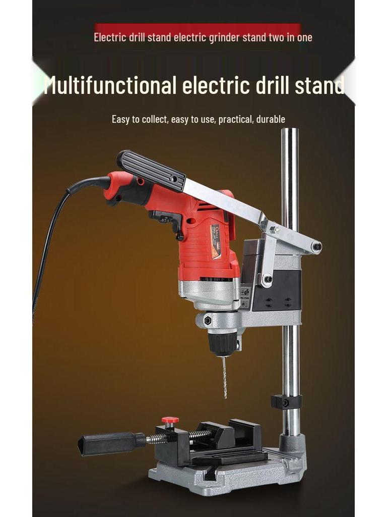 Multi-Function Electric Drill to Bench Drill Universal Bracket for Home Use