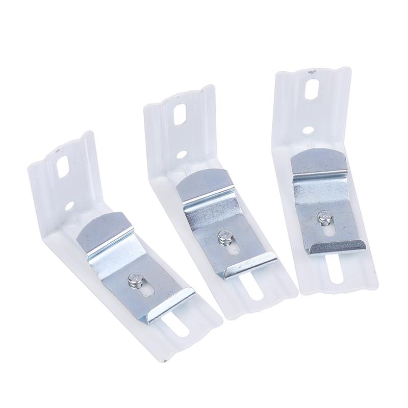 1/2Pcs 3Inch Vertical Blind Bracket Clips Metal Roller Shutter Pull Curtain Fixing Mounting Holder Accessories