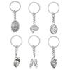 Vintage 3D Brain Keychain Anatomical Organs Body Parts Keyring Pendant For Doctor Graduation Gift Jewelry Handcrafts
