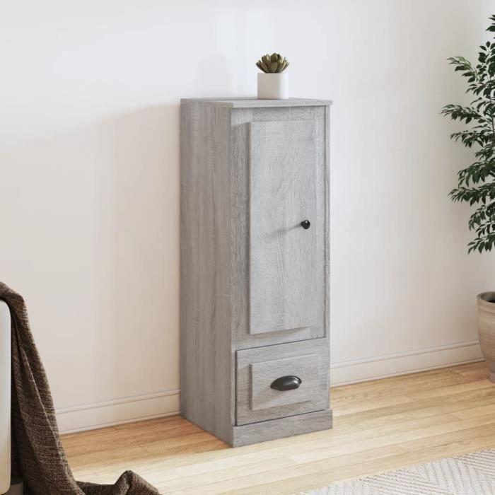 VidaXL Highboard Sonoma Grey 36x35.5x103.5 Cm Engineered Wood 816310