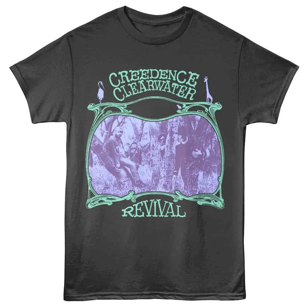 Creedence Clearwater Revival Forest Negative Men s T Shirt M