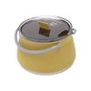 Folding Silicone Pot Portable Camping Folding Kettle Mini Open Fire Boiling Water Pot for Camping Travel