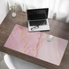 Non-slip Desk Mat for Office Pastel Marble 100X50 Cm