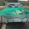 Cargo Net with 15Pcs Hooks and Elastic Strap 4.9x7.2ft / 6.5x9.8ft / 8.2x11.5ft Cargo Net Heavy Duty Bungee Cargo Net