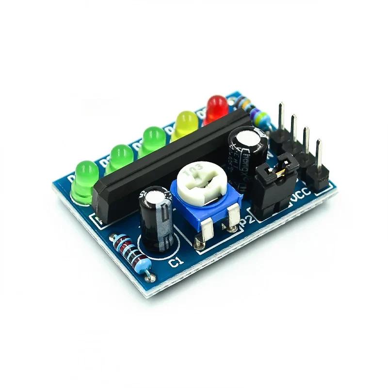 DC 3.5V-16V KA2284 Power Audio Voltage Level Indicator Battery Capacity Indicator Red Green LED for Voltmeter Volume VU Meter