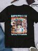 Men'S Black Round Neck T-Shirt, Featuring a Quirky And Humorous Design, Perfect for Parties, Made Fr
