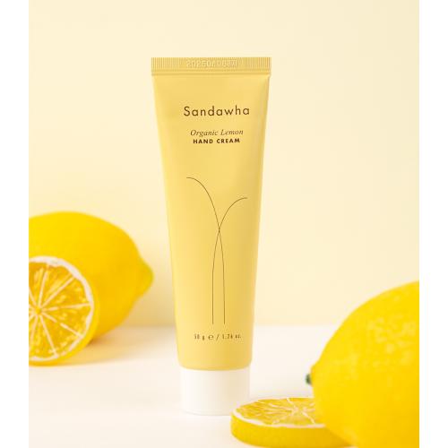 Organic Lemon Hand Cream 50g
