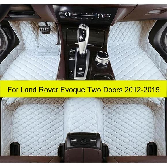 Car floor mats for Land Rover Evoque(TWO DOOR) 2012 2013 2014 2015  auto foot Pads automobile carpet cover