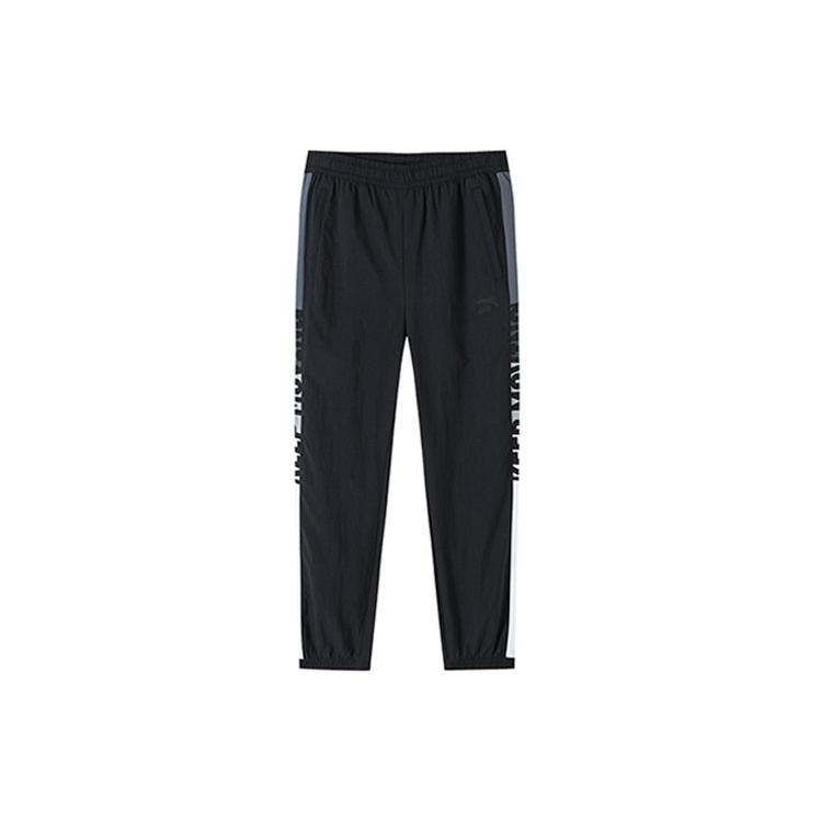 ANTA Life Collection Вязаные спортивные штаны Мужские Черный Умеренный Другое 152138506-1 L