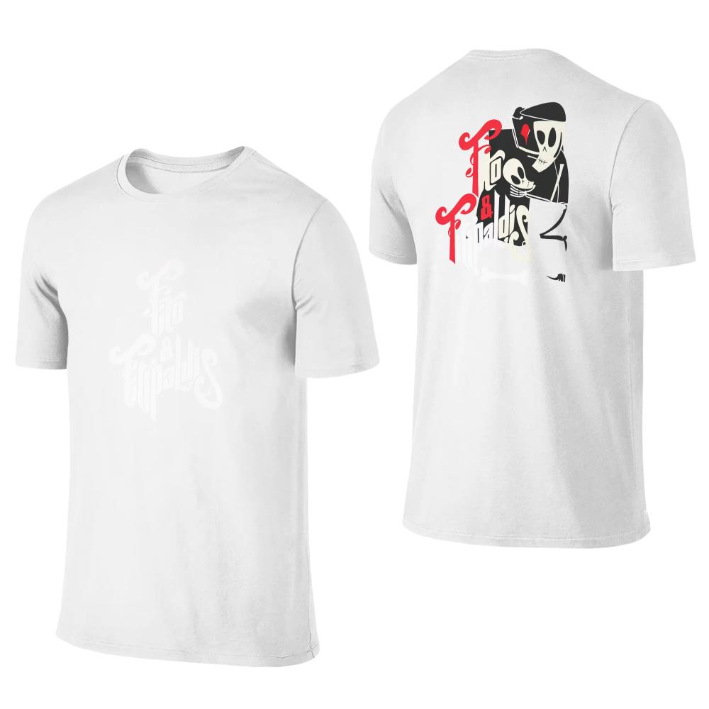 Fitos Fitipaldis Band T-Shirt Sommer Streetwear Herren Damen T-Shirts Baumwoll-T-Shirt für Paare Kurzarm-Oberteile