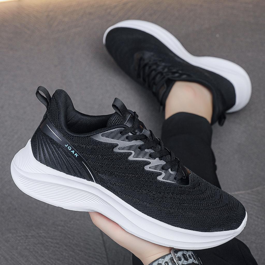 Summer large size 50 lightweight foreign trade sports shoes men's casual running shoes lightweight mesh breathable casual shoes tide