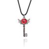 Necklace Hotel Key With Anime Cartoon Metal Pendant Jewelry Gift Fashion