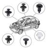 100pcs Mixed Auto Fastener Clip Car Body Push Retainer Pin Rivet Bumper Door Trim Panel Retainer Fastener Kit Car Accessories