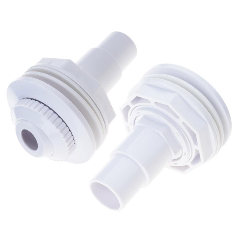 Adjustable Massage Eyeball Hot Tubs Swimming Pool 1.5 Inch Wall Fitting Pool Wall Complete Return Outlet Jet for SP1023