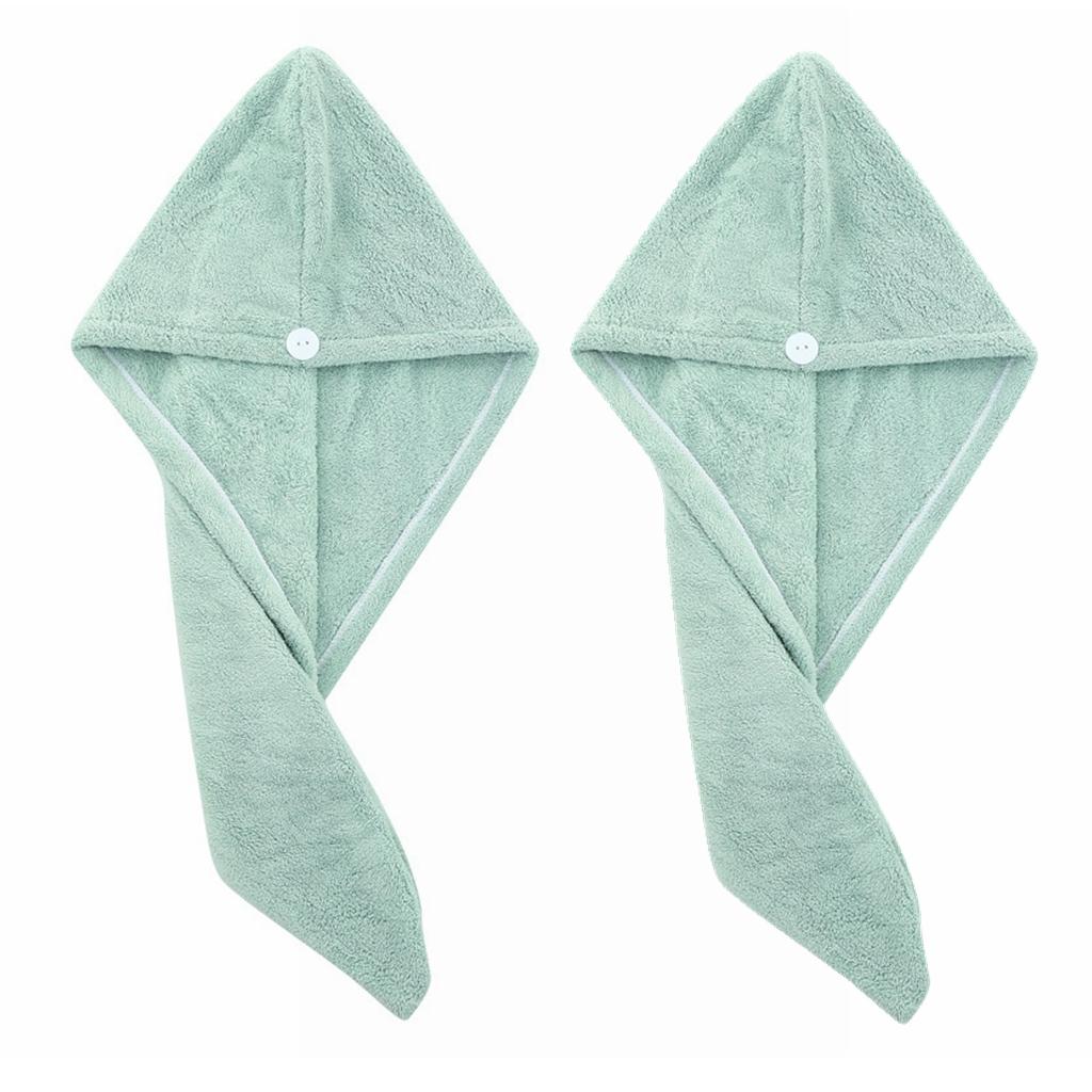 Drying Hair Towel Dry Hair Cap Microfiber Hair Drying Wrap Strong Water Absorbent Triangle Shower Hat Wiping Hair Towel Tool