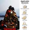 1pc Gremlins Christmas Throw Blanket Soft Flannel, Cozy All Season Polyester Perfect for Home, Office