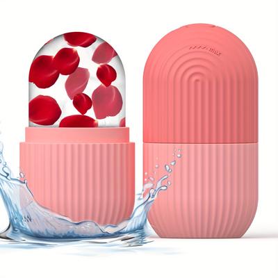 1pc Ice Roller for Face - Fragrance-Free, Battery-Free Skincare Tool for Glowing Skin- Ideal for Daily Facial Care & Massage