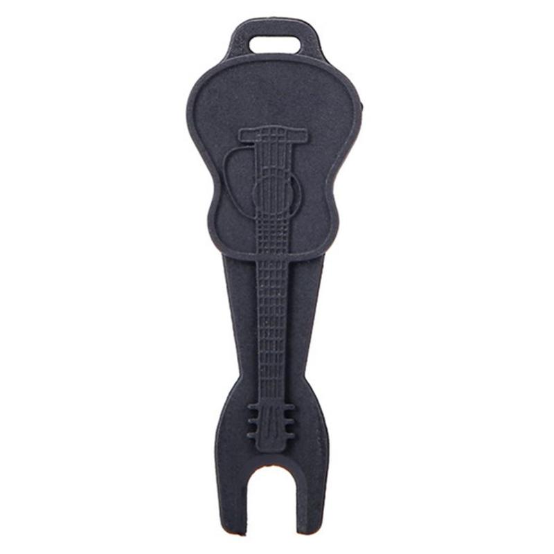 Acoustic Guitar Bridge Pins with Bridge Pin Puller Set Bass Guitar Bridge Pegs Stringed Instruments String Nail Remover