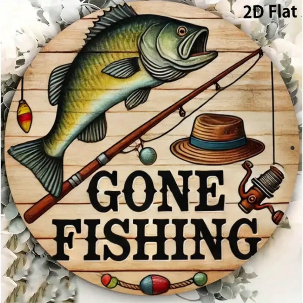 

2D Flat Metal Sign Hanging Home Decor Wall Art Vintage Plaque