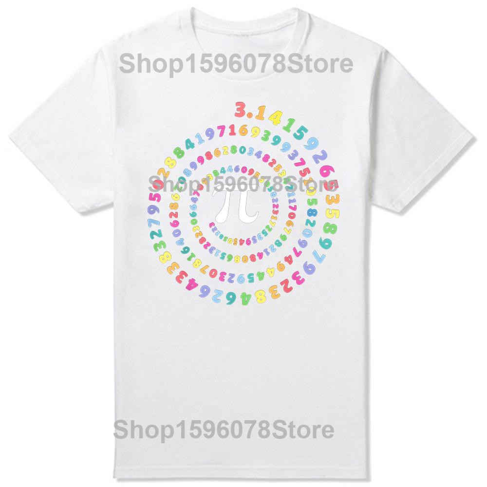 Funny Novelty Pi Day TShirt Summer Men Women Clothing Fashion T Shirts Cotton Short Sleeve Oversized Math Lover Tshirt Tops