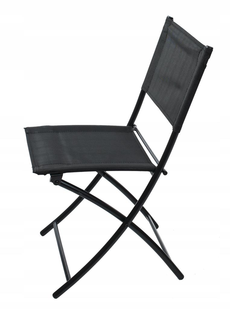 2 x BALKONSTUHL faltbar GARTEN für Balkon Terrasse Metall modern