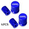 For Mini M104pcs For Mini Cooper S R56 R50 R53 F56 F55 R60 Accessories Car Wheel Tire Valve Caps Tyre Stem Covers Airdust Waterproof