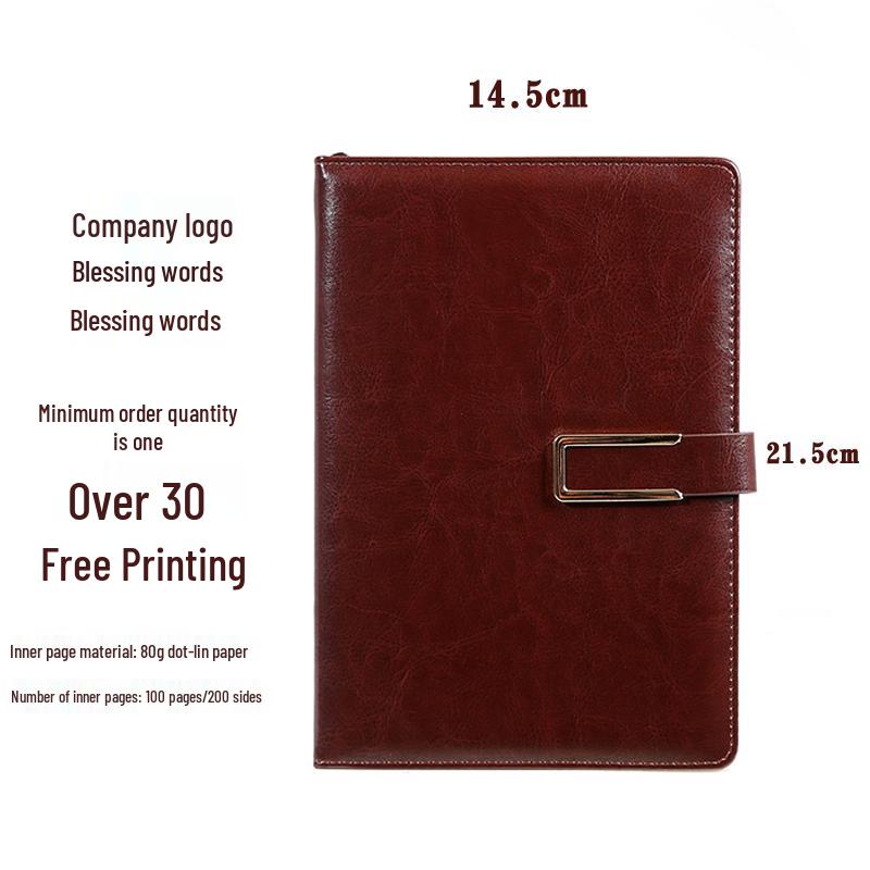 A5 Custom Notebook & Diary Gift Set with Logo Printing and Engraving