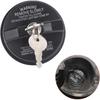 ZONFANT Locking Gas Cap W/2 Keys, Lock Fuel Cap Compatible With Chevy Honda Nissan Acura Mazda Cadillac GMC Vehicle 4Runner FJ Cruiser Silverado