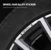 4Pcs Car Styling Wheel Rim Aluminum Logo Sticker Wheel Hub Decals For Alfa Romeo Giulia Stelvio Giulietta 159 147 156 166
