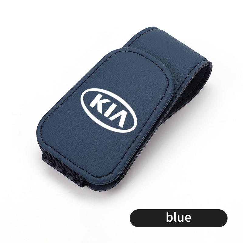 CKWQ4 Car Multifunction Sunglasses Holder Glasses Clip Card Ticket Clip Storage Clips For KIA Cerato Proceed Venga Stonic Picanto