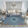 Retro American Style Living Room Carpet Classical Decoration Home Sofa Machine Washable Rug Lounge Bedroom Non-slip Mat Fully