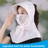 Breathable Women Uv Protection Riding Supplies Rechargeable Wide Brim Neck Cooling Cap Sun Shading Cap Fishing Fan Hat Sun Hat