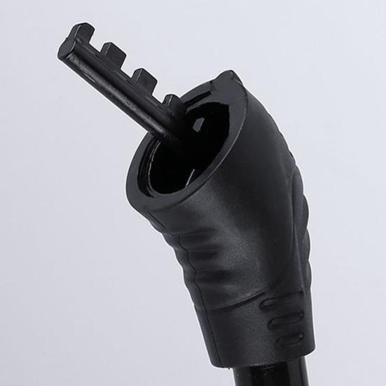 Bicycle Lock High Strength Rust-proof Sturdy Construction Four-digit Easy to Carry Anti-theft Zinc