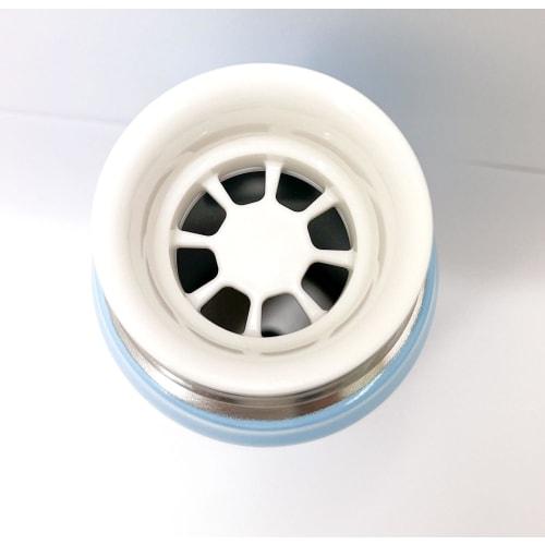 OSK Chiikawa Direct Stainless Steel Water Bottle, 480ml, Lightweight, Insulated, Character Design, SBR-480B, Blue