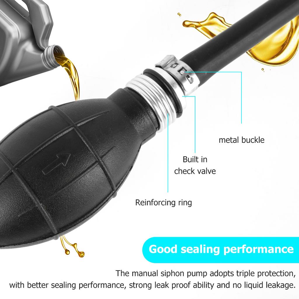 Car Fuel Manual Oil Extractor Fuel Pump Hand Water Transfer Pump for Auto Motorcycle Boat Hand Fuel Pump Car Accessories