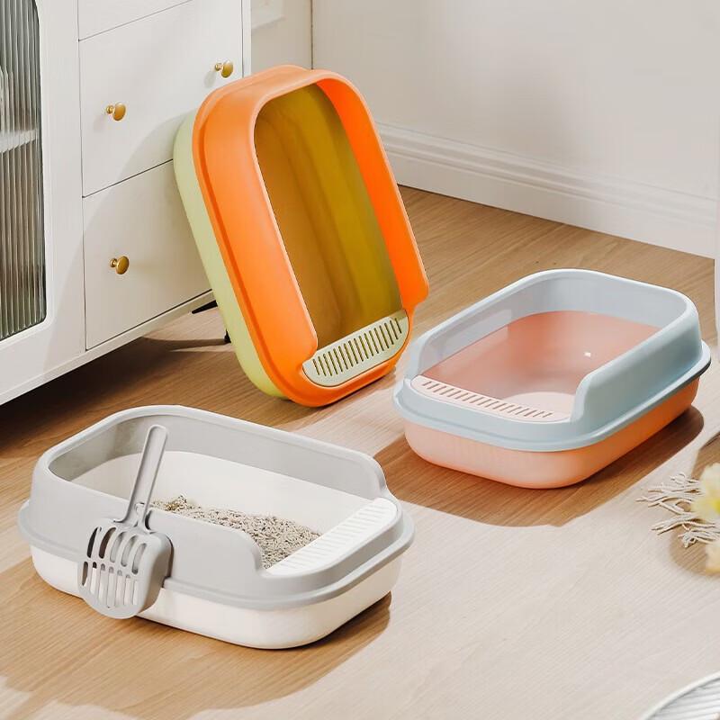 Yun Xiaoshi Semi-Enclosed Large Cat Litter Box