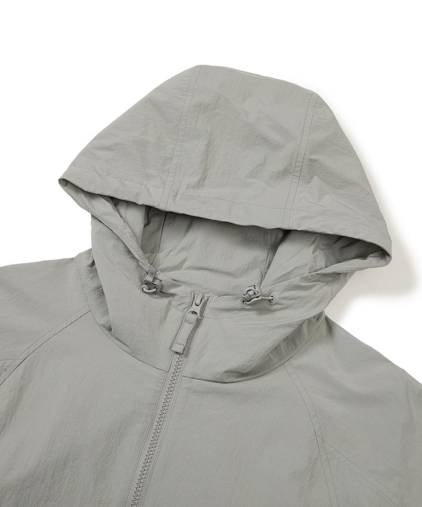 Snowpeak Apparel Root Utility Pocket Windbreaker Gray (S24Murwb67)